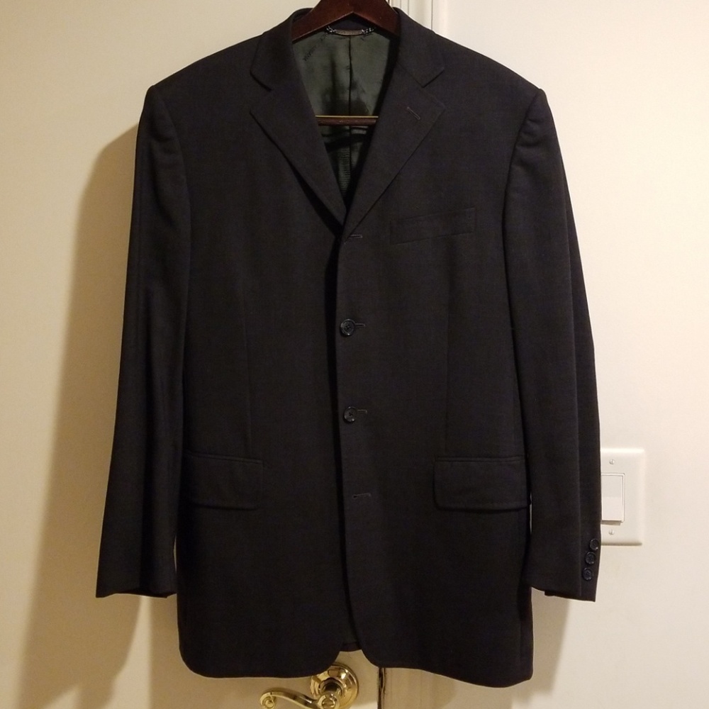 Men's Dolce & Gabbana Charcoal Grey- 4 Button Suit